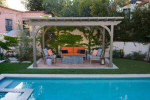 Poolside Pergola Patio